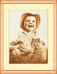 Вышивка СВ-023 Пушистый друг Вышивка СВ-023 Пушистый друг