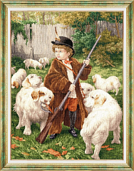 Вышивка МК-118 Новый смотритель. 1888