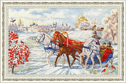 Вышивка ЧМ-072 Крещенские морозы Вышивка ЧМ-072 Крещенские морозы