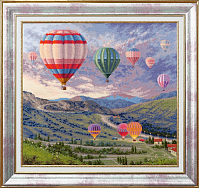 Вышивка ДЛ-039 Фестиваль воздушных шаров